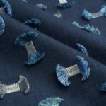 Ткань жаккард FABRICUT Gewa fray - Indigo