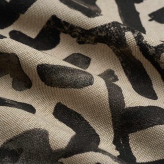 Ткань жаккард FABRICUT Areca - Noir