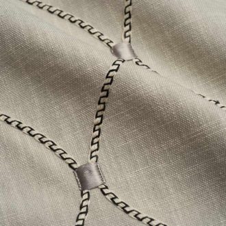 Ткань жаккард FABRICUT Jalap Ogee - Linen