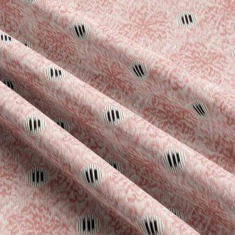 Ткань рогожка Daylight & Liontex Mirage - Salmon Pink
