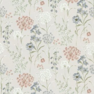 Ткань принт Daylight & Liontex Wildflower - Salmon