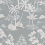 Ткань лён Casamance Flores 43770549
