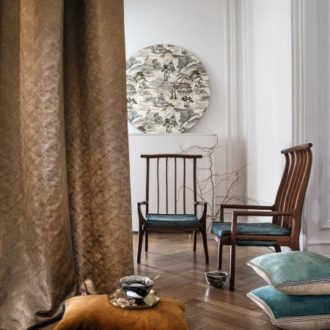 Ткань лён Casamance Ukiyo 48200544