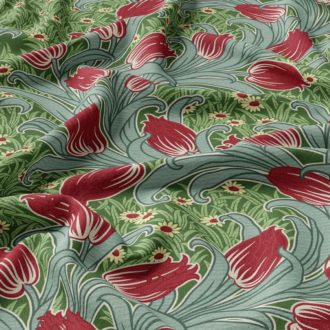 Ткань принт Tulip Mantle Mineral от Daylight & Liontex