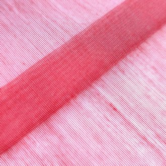 Ткань органза полупрозрачная Daylight & Liontex Hotaru Magenta