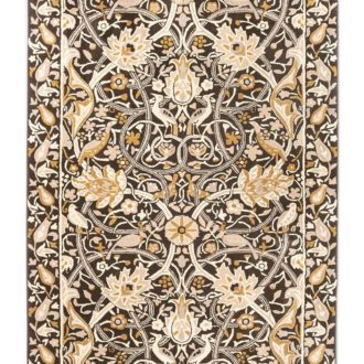 Ковёр Bullerswood Charcoal/Mustard 127305 - Morris & Co - 140x200