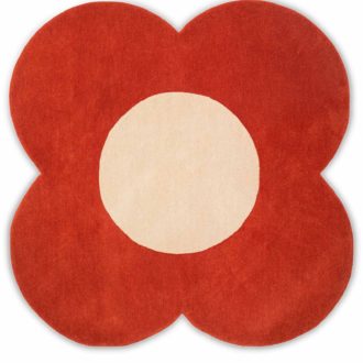 Ковёр Flower round Tomato 61303 - Orla Kiely - 150x150