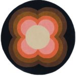 Ковёр Sunflower Pink 60005 - Orla Kiely - 150x150