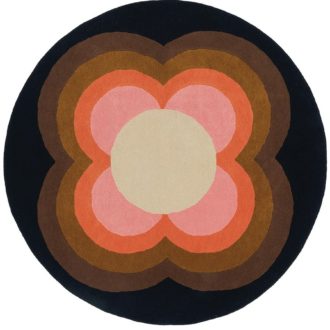 Ковёр Sunflower Pink 60005 - Orla Kiely - 150x150