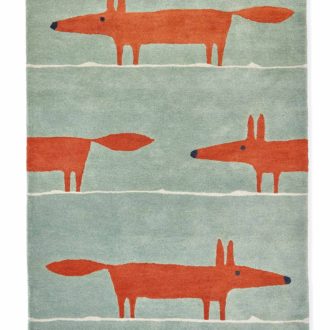 Ковёр Mr Fox Mint/Poppy 25313 - Scion - 90x150