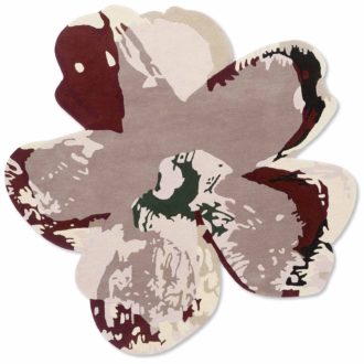 Ковёр Shaped Magnolia Burgundy 162303(Round) - TED BAKER - 150 x 150 (TEDB_RN_Shaped Magnolia Burgundy 162303(Round))