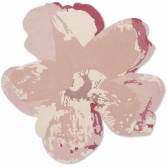 Ковёр Shaped Magnolia Light Pink 162302(Round) - TED BAKER - 150 x 150 (TEDB_RN_Shaped Magnolia Light Pink 162302(Round))