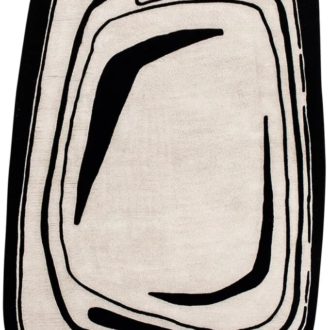 Ковёр - Toulemonde Bochart - Fragment Noir et blanc - 200 x 300