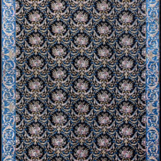 Ковёр из шёлка Иран MASTERPIECE QUM (SPERLOUS CARPETS)  - 301x505x5 (MAQU_M_019-22-ARTDECO-NEW YORK)