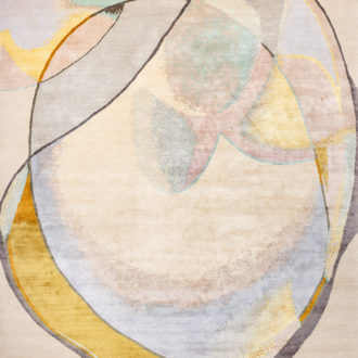 Ковёр ручной работы (Непал), шёлк MOLECULE (TIBET CARPET)  - 250x300x6 (MOL_R_A1-COL3)
