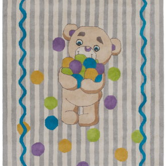 Ковёр ручной набивки (Индия), хлопок HAPPY DAY (MARWAR)  - 200x300x10 (HAP_RN_GPH-0E-MLT)