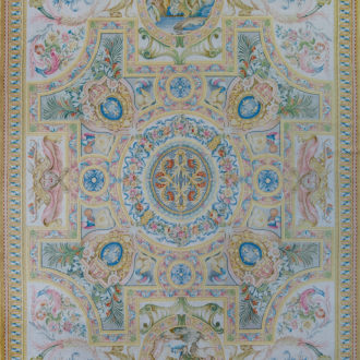 Ковёр ручной работы (Китай), шерсть SAVONNERIE R (MOURO INTERTRADE)  - 328x490x8 (SAVR_R_S-179-I)