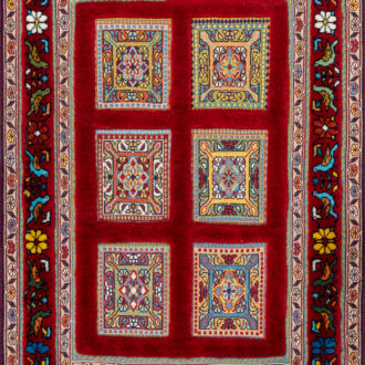 Ковёр ручной работы (Иран), шерсть KILIM BAFT (SPERLOUS PALAS)  - 66x93x (KB_IR_21-1023)