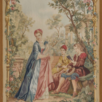 Ковёр ручной работы (Китай), шерсть FINE TAPESTRY 18/22 (RENAISSANCE)  - 97x216x2 (FIN18/22_R_2158-C)