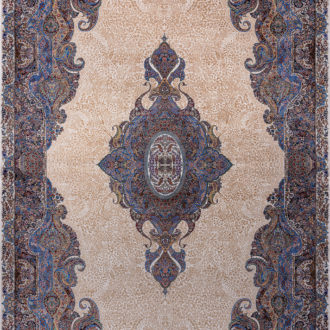 Ковёр из шёлка Иран QUM PERSIAN (MASHHAD HALI)  - 200x300x5 (QUMP_M_606-CRM)