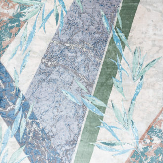 Ковёр ручной работы (Индия), шерсть MARBLE FLOWERS (SAI RUGS)  - 290x390x7 (MBF_R_MarbleCode16-MLT)