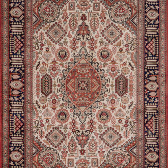 Ковёр ручной работы (Иран), шёлк QOM (MOURO INTERTRADE)  - 79x116x3 (QOM_IR_801-3374/S-IR)
