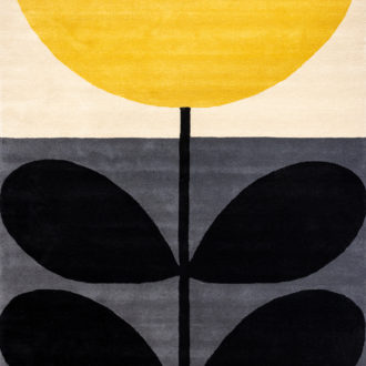 Ковёр Flower Stem Granite 059806 - ORLA KIELY - 160 x 230 (ORLA_RN_Flower Stem Granite 059806)