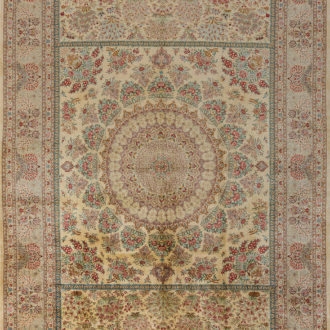Ковёр ручной работы (Иран), шёлк QOM (STIL CARPET)  - 195x292x2 (QOM_IR_6672-2011-10-1-SUJAFAR-IR)