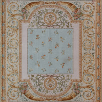 Ковёр ручной работы (Китай), шерсть SAVONNERIE R (MOURO INTERTRADE)  - 270x363x8 (SAVR_R_S-224)