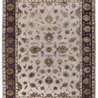 Ковёр ручной работы (Индия), шерсть PLATINUM (ANNEX ENTERPRISES)  - 200x300x10 (PLAT_R_AK1507-IVR-CHOC)