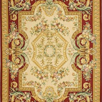Ковёр ручной работы (Китай), шерсть ГОБЕЛЕН AUBUSSON (MALENKIJ)  - 91x152x (BC-115_/Г/Л-405-2-690-72U17K8L)