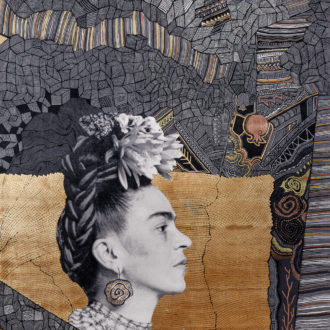 Ковёр из бамбукового шёлка Турция FRIDA (KARTAL)  - 200x290x7 (FRID_M_ST994-COK-GRI)