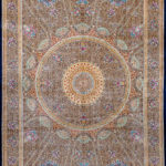 Ковёр из шёлка Иран MASTERPIECE QUM (SPERLOUS CARPETS)  - 197x305x5 (MAQU_M_016-21-GONBAD)