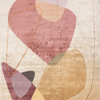 Ковёр ручной работы (Непал), эвкалиптовый шёлк INTERSECTION (TIBET CARPET)  - 300x400x6 (ITRS_R_INT-01-02)