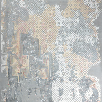 Ковёр ручной работы (Индия), шерсть ABSTRACT GEOMETRIC (ORIENT CARPETS)  - 257x305x6 (BSG_R_COD-01-COLOR3)