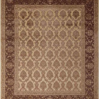 Ковёр ручной работы (Индия), шерсть KING OF AGRA (RAJPUT CARPETS)  - 165x243x8 (RAJ14_R_RO131-CRE-COF2)