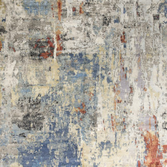 Ковёр ручной работы (Индия), арт-шёлк STORM (RUPESH KUMAR)  - 240x240x6 (STO_R_FR1361-MLT)