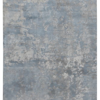 Ковёр ручной работы (Индия), арт-шёлк MIST (OPEE CARPET)  - 251x353x6 (MIST_R_2017011-LBLU)