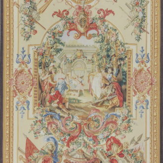 Ковёр ручной работы (Китай), шерсть FINE TAPESTRY 18/22 (RENAISSANCE)  - 163x231x2 (FIN18/22_R_2423-C)
