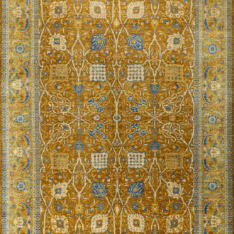 Ковёр ручной работы (Пакистан), шерсть SHAHI FINE (SHEENA CARPETS)  - 278x392x4 (SHAHF_R_GRN-GRN(278x392))