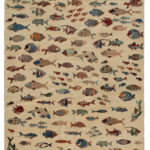 Ковёр ручной работы (Пакистан), шерсть FISH (ORITOP GmbH)  - 203x298x4 (FIS_R_91110-(203X298))
