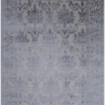 Ковёр ручной работы (Индия), шерсть KING OF AGRA (RAJPUT CARPETS)  - 203x297x8 (RAJ14_R_RO154-LBLU-LBLU(Oval))