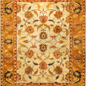 Ковёр ручной работы (Пакистан), шерсть CHRISTIES (SHEENA CARPETS)  - 274x345x4 (CHTH_R_IVORY-GOLD(274X345))