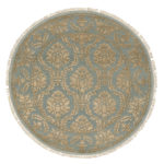 Ковёр ручной работы (Индия), шерсть KING OF AGRA (RAJPUT CARPETS)  - 205x205x8 (RAJ14_R_NO67-LBLU-LBLU14855(Round))