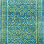 Ковёр ручной работы (Пакистан), шерсть HERITAGE 16/16 (ABBAS CORPORATION)  - 279x370x6 (HRT_R_SHAK-NVY-GRN)