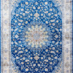 Ковёр из шёлка Иран MASTERPIECE QUM (SPERLOUS CARPETS)  - 200x300x5 (MAQU_M_044-22-Katrin-1520-BLUE)