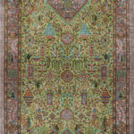 Ковёр ручной работы (Иран), шёлк QOM (MOURO INTERTRADE)  - 70x215x3 (QOM_IR_14-115-IR JAMSHIDI)