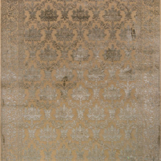 Ковёр ручной работы (Индия), шерсть KING OF AGRA (RAJPUT CARPETS)  - 122x178x8 (RAJ14_R_NO54-GLD-GLD)