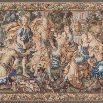 Ковёр ручной работы (Китай), шерсть FINE TAPESTRY 18/22 (RENAISSANCE)  - 160x234x2 (FIN18/22_R_2 161)