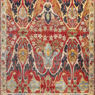Ковёр ручной работы ZIEGLER SILK (ASHOKA) - 295x427 (ZIES_R_AC228-RED-CREAM(295x427))
